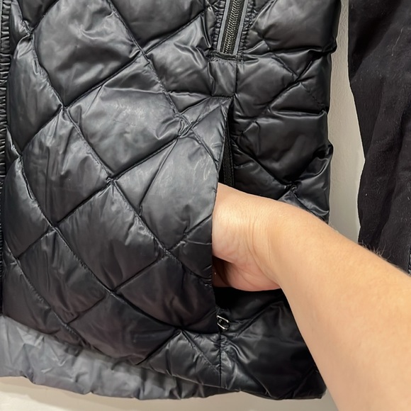 Lululemon Run:Turn Around Goose Down Puffer Jacket Black Grey Size S - Picture 12 of 16